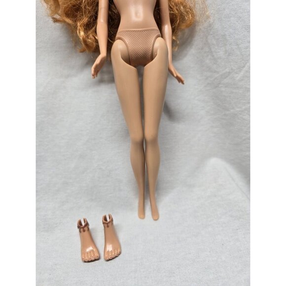 My Scene Kenzie Doll Getting Ready Red Hair Freckles- Mark On Nose - Picture 7 of 8